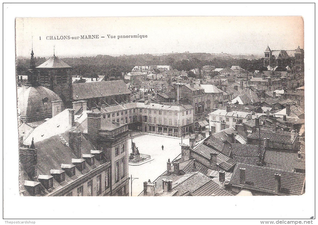 CPA - CHÂLONS Sur MARNE (51) - Vue Panoramique Unused - Châlons-sur-Marne