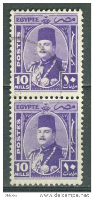 EGYPT 1944-46: Sc 247 / YT 228, O - FREE SHIPPING ABOVE 10 EURO - Gebruikt