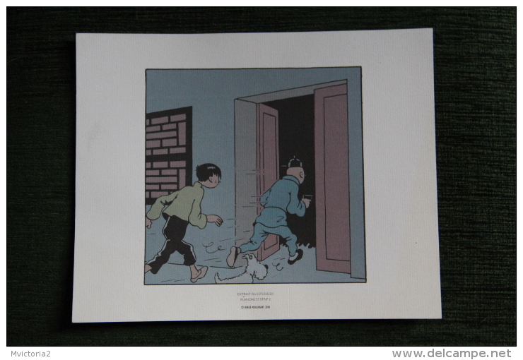 LOT DE 9 EX LIBRIS TINTIN - HERGE MOULINSARD 2010 - Illustrators G - I