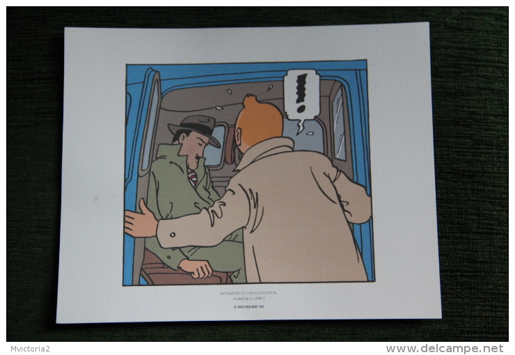 LOT DE 9 EX LIBRIS TINTIN - HERGE MOULINSARD 2010 - Illustrators G - I