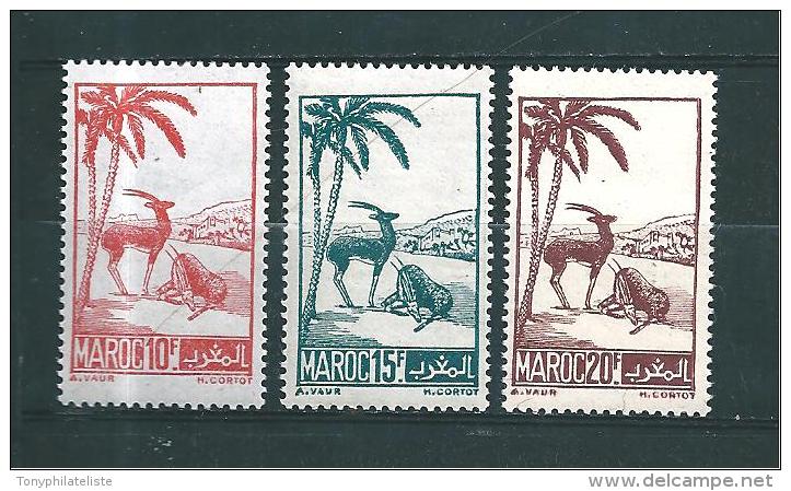 Colonie  Timbre Du Maroc De 1945/47  N°234 A 236  Neufs - Nuevos