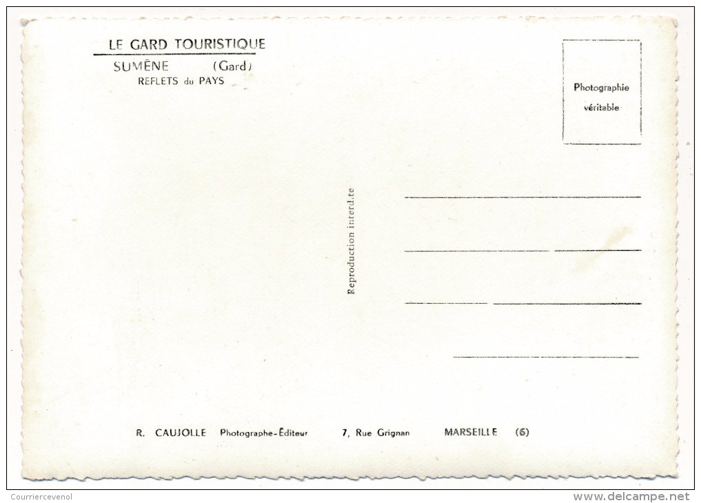 CPSM - SUMENE (Gard) - Reflets Du Pays (Vues Multiples) - Sumène