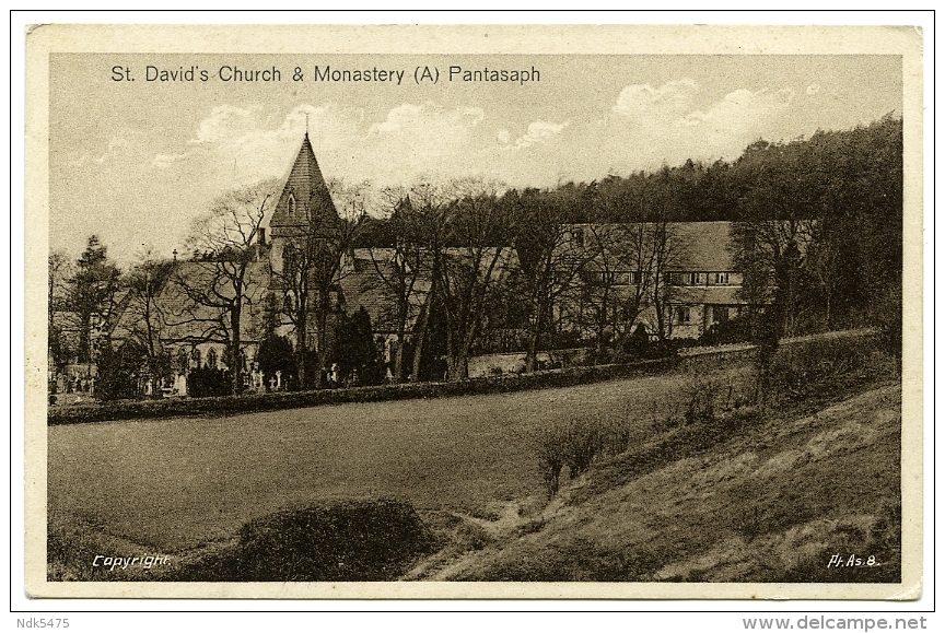 PANTASAPH : ST DAVID'S CHURCH & MONASTERY - Flintshire