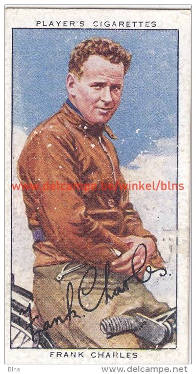 1937 Speedway Rider Frank Charles - Trading Cards