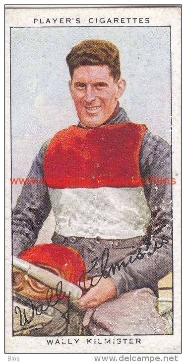 1937 Speedway Rider Wally Kilmister - Tarjetas