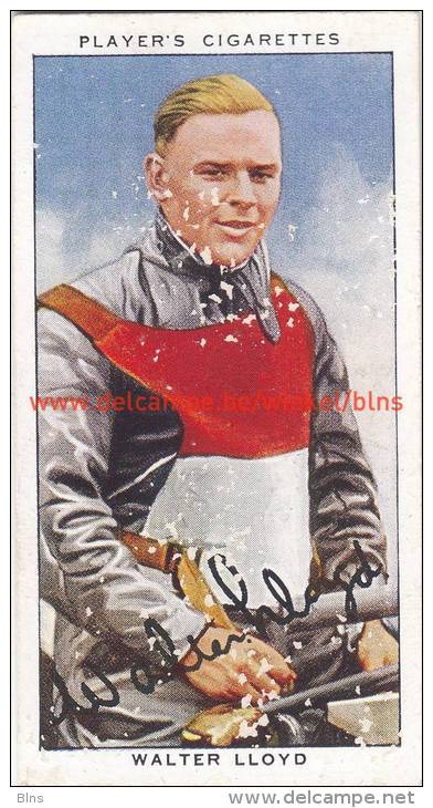 1937 Speedway Rider Walter Lloyd - Tarjetas