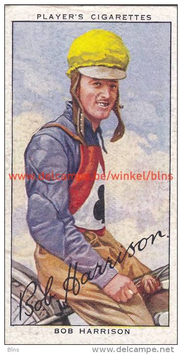 1937 Speedway Rider Bob Harrison - Tarjetas