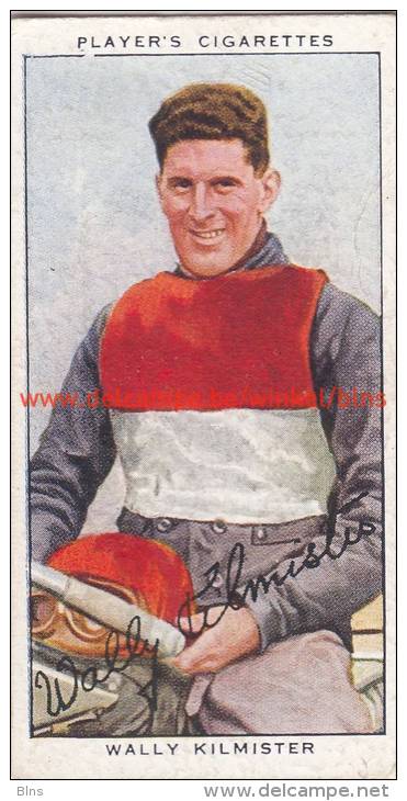 1937 Speedway Rider Wally Kilmister - Tarjetas