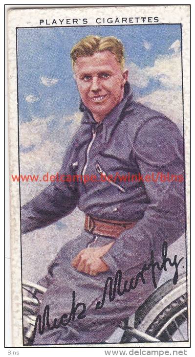 1937 Speedway Rider Mick Murphy - Trading Cards