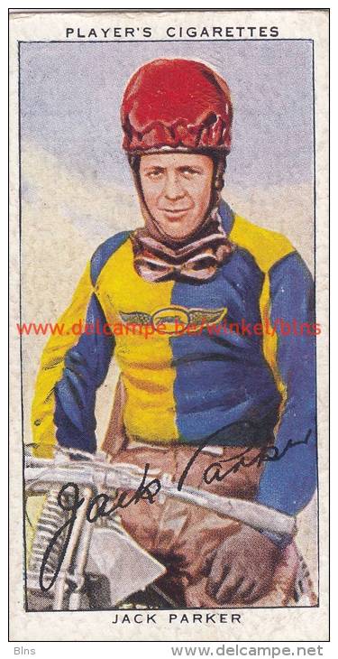 1937 Speedway Rider Jack Parker - Trading Cards