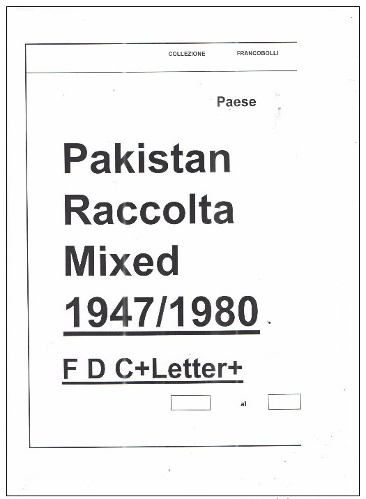 Pakistan Collection 150  F D C 1947/1973 In Album See Report And.scans 75 - Pakistan