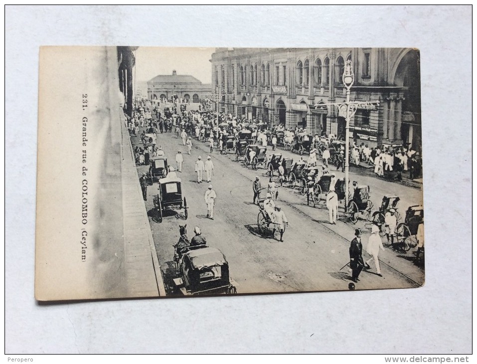 AK   CEYLON   COLOMBO    PROCESSION  ENGLISH MILITARY    TROUPES ANGLAISES - Sri Lanka (Ceylon)