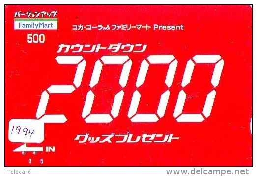 Télécarte Japon * COCA COLA * (1994) JAPAN PHONECARD * TELEFONKARTE - Advertising