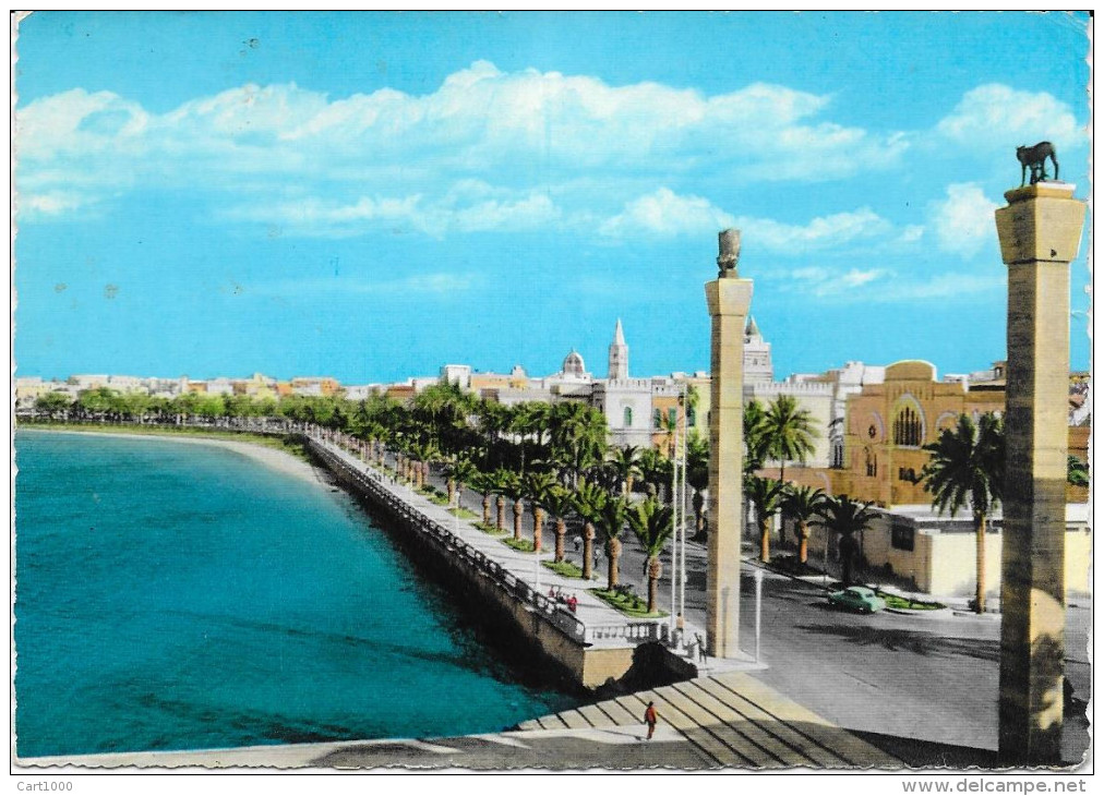 LIBIA LIBYA TRIPOLI ADRIANO PELT STREET 1964 - Libia