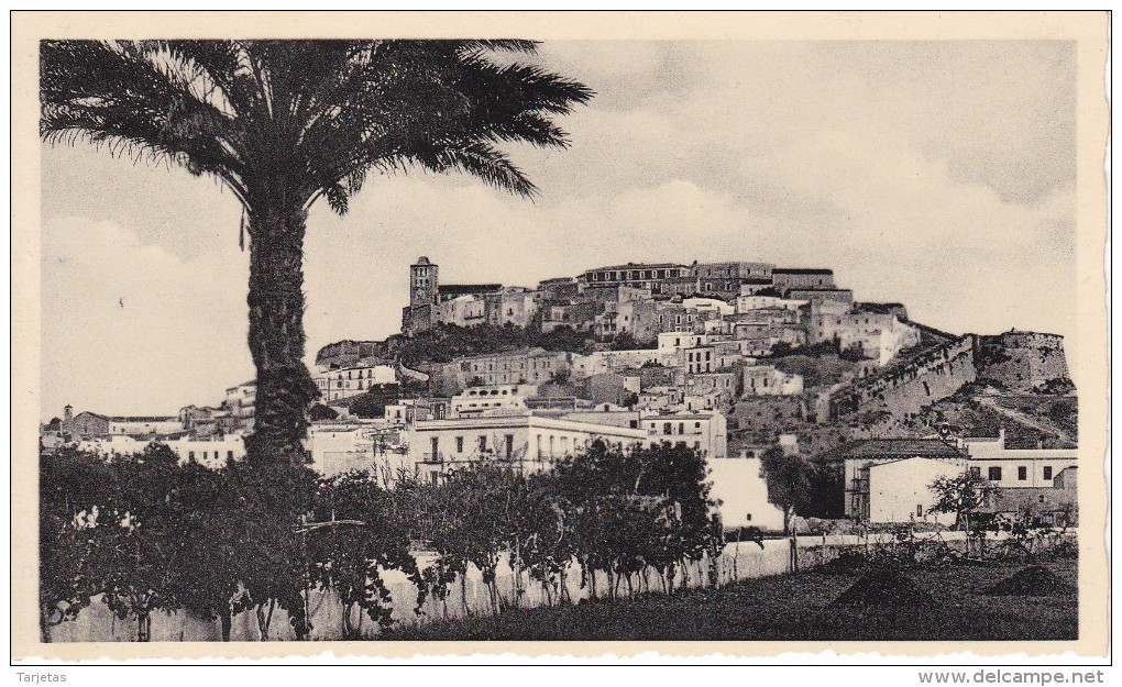 POSTAL DE IBIZA DE SAN ANTONIO ABAD DEL AÑO 1941 - Ibiza