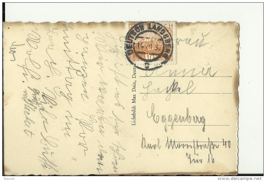 ST263   --   DEUTSCHLANDSBERG   --  EINSIEDELEI  --  HOLZ - KIRCHE IN WALD  --  1930 - Deutschlandsberg