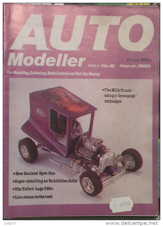 AUTO MODELLER - N.12 - 1980 - K & B Slotcars - Groot-Britannië