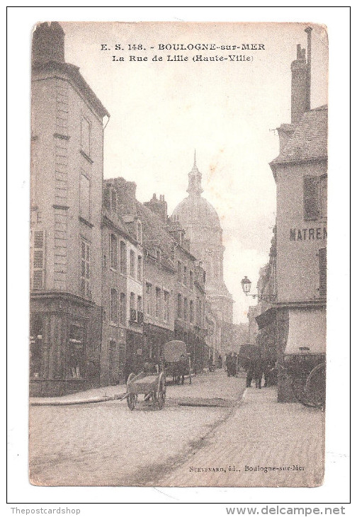 PAS DE CALAIS 62 - BOULOGNE-SUR-MER - La Rue De Lille (Haute-Ville) - Boulogne Sur Mer