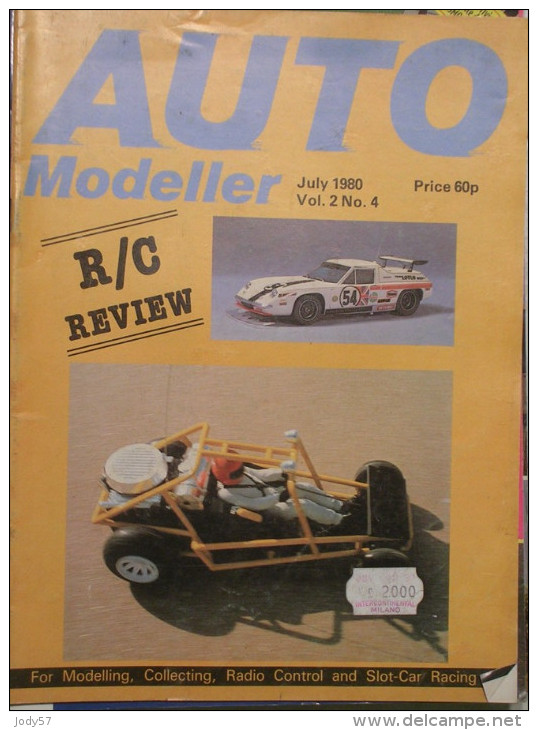 AUTO MODELLER - N.4 - 1980 - HYSTORIC SLOTCARS - Groot-Britannië