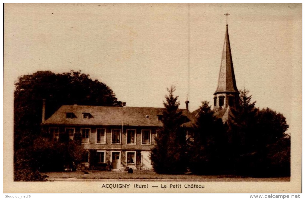 27-ACQUIGNY..LE PETIT CHATEAU....CPA - Acquigny