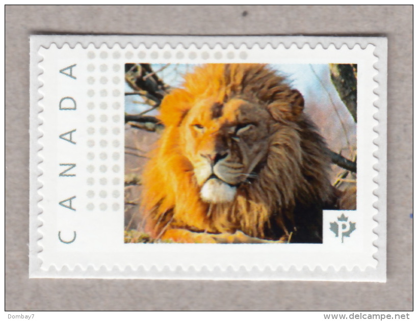 LION Picture Postage MNH Stamp Canada 2016 [p16/03wc6/1] - Felinos