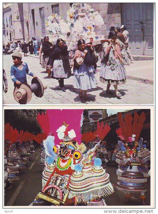 Bolivia,  7 Cartoline  Vari Soggetti - Bolivia