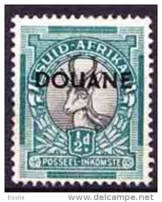 South Africa - Springbok Head - Douane - Unused Stamps