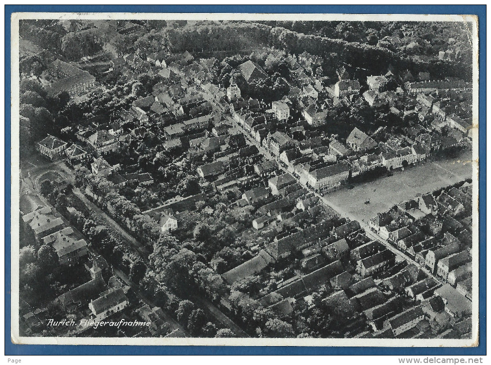 Aurich,Luftbild,1940,Fliegeraufnahme, - Aurich