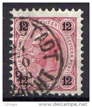 Österreich 1890 Mi 55 A, Zähnung 10, Gestempelt [280316XIV] - Used Stamps