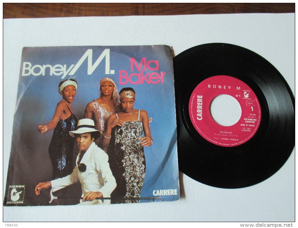 BONEY. M    ---    MA BAKER   &   A WOMAN CAN CHANGE A MAN   --  2 Photos - Disco, Pop