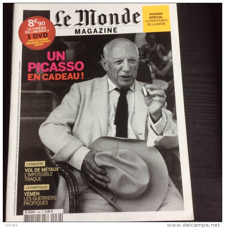 LE MONDE MAGAZINE N°85 Du 30/04/2011  : UN PICASSO EN CADEAU - VOL DE METAUX / L'IMPOSSIBLE TRAQUE - YEMEN / LES GUERRIE - Informations Générales