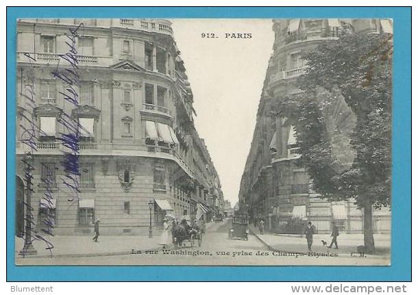 CPA 912 - Rue Washington Prise Des Champs Elysées PARIS XVème - Editeur P. MARMUSE - Paris (15)