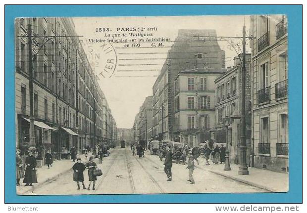 CPA 1528 - Rue De Wallignies Victoire Française Sur Les Autrichiens PARIS XIIème - Editeur P. MARMUSE - District 12