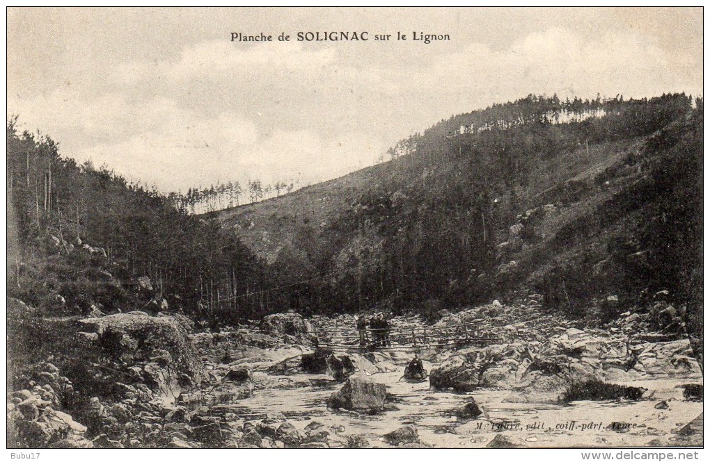 PLANCHE DE SOLIGNAC SUR LE LIGNON-TBE - Solignac Sur Loire