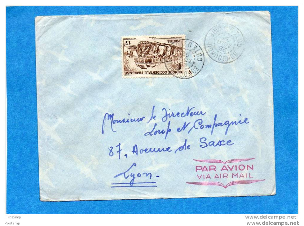 MARCOPHILIE-lettre Commerciale  -Avion -VIET NAM   -Cad- CHOLON 1952-4- Stamps  -- Pour Françe - Covers & Documents