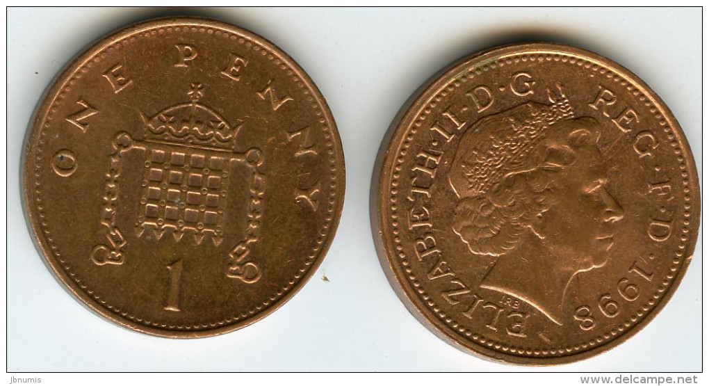 Grande Bretagne Great Britain 1 Penny 1998 KM 986 - 1 Penny & 1 New Penny