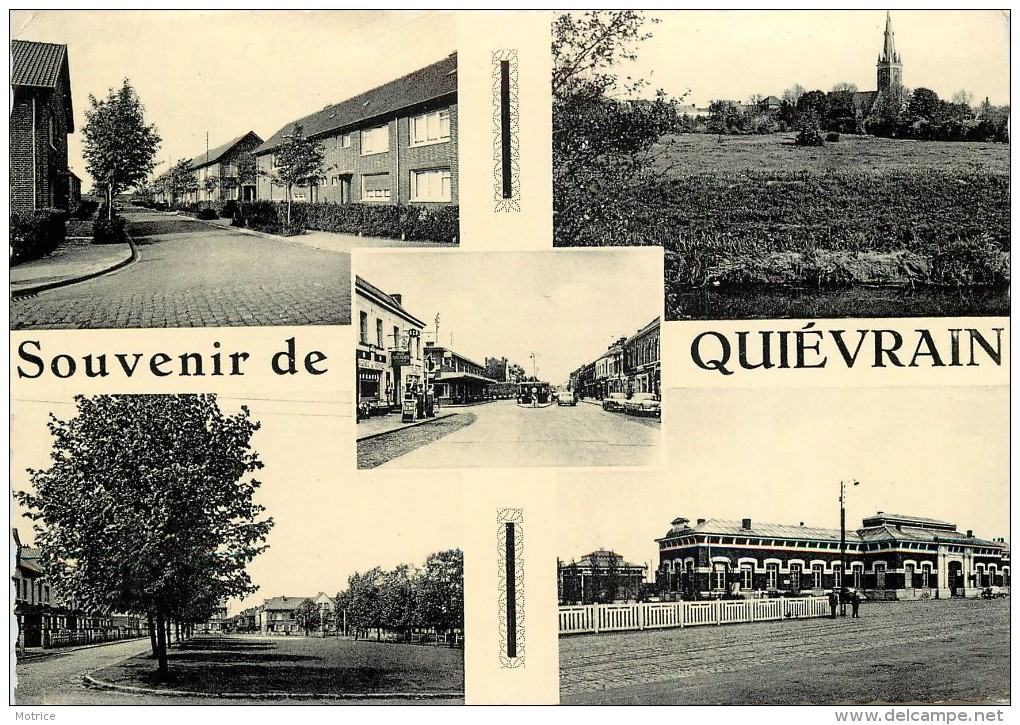 SOUVENIR DE QUIEVRAIN - Carte Multi-vues. - Quievrain