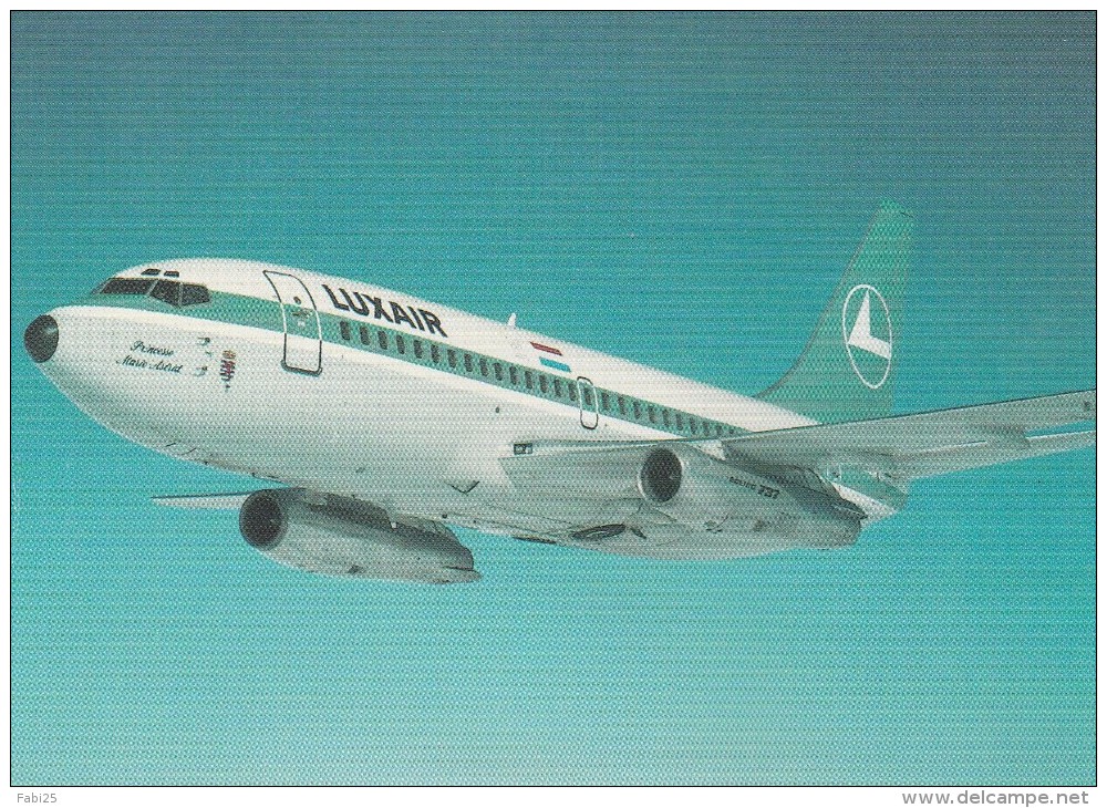 LUXAIR BOEING 737/200 - 1946-....: Moderne