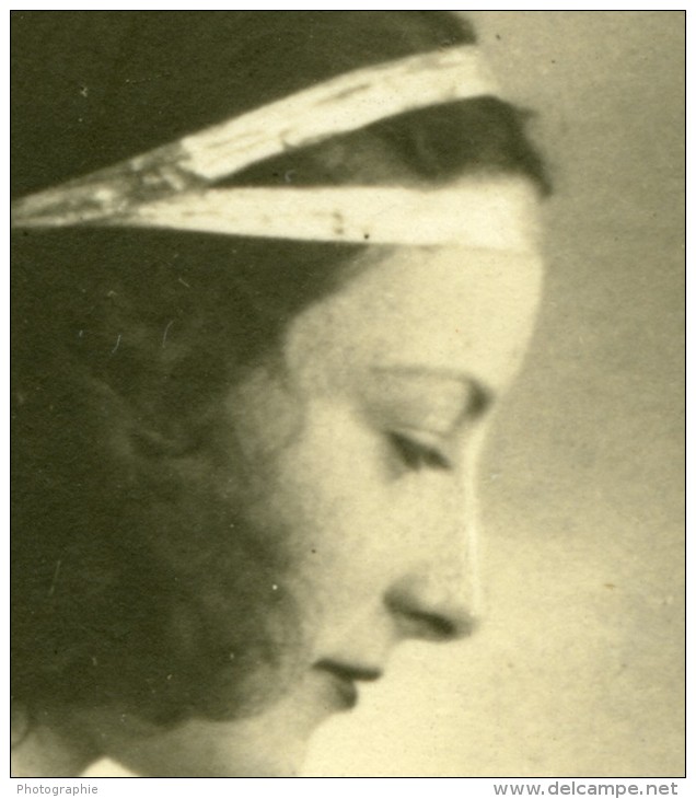 Danse Danseuse De Ballet Ballerine Arcachon France Ancienne Photo Lumiphoto 1930 - Anonymous Persons