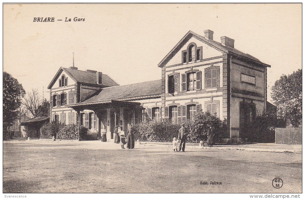 45 BRIARE /  LA GARE     /////  REF. MARS 16  / N° 510 - Briare