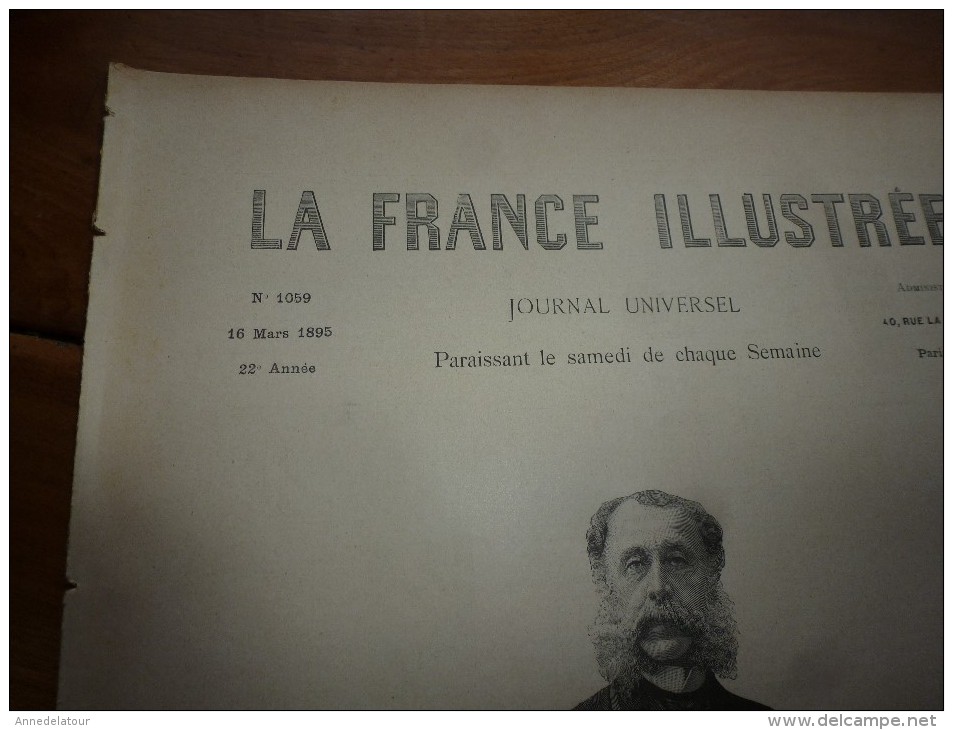 1895  LA FRANCE ILLUSTREE :Le PARDON Des Pêcheurs D'ISLANDE;Insurrection à CUBA; Le Mascaret; La Havane; Gravures - 1850 - 1899