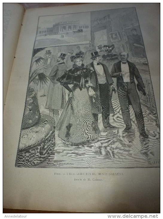 1895  LA FRANCE ILLUSTREE :Le PARDON des pêcheurs d'ISLANDE;Insurrection à CUBA; Le mascaret; La Havane; Gravures