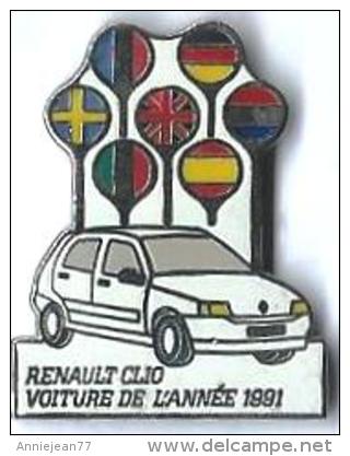 RENAULT - R15 - CLIO VOITURE DE L'ANNEE 1991 - Verso : SOFREC - Renault