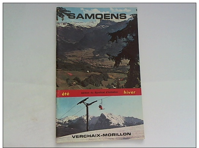 Guide Touristique Samoens Verchaux-Morillon 1969 - Dépliants Touristiques