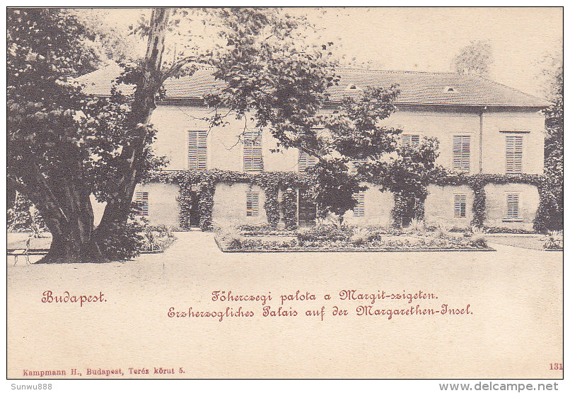 Budapest - Föherczegi Palota A Margit-szigeten (Kampmann) - Hongrie