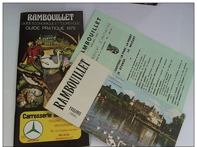 Guide économique Et  Touristique 1979 Rambouillet - Dépliants Touristiques