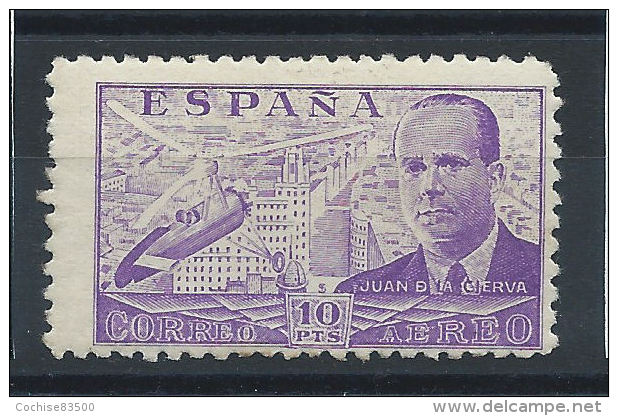 Espagne PA N°223A* (MH) - Neufs