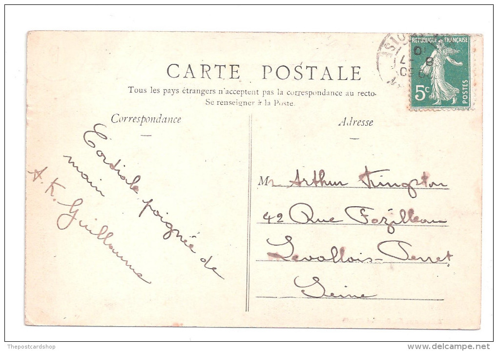 CPA 91 DOURDAN Rue D'Etampes (en Couleur) Used With Stamp - Dourdan