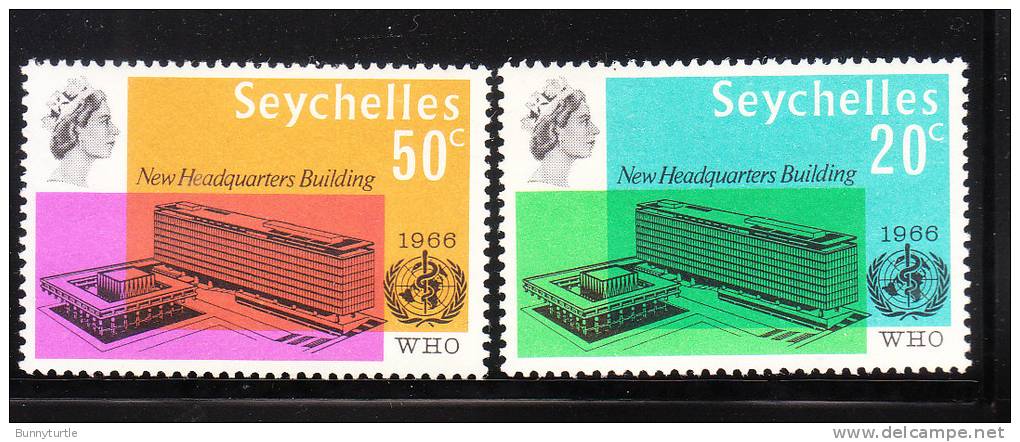 Seychelles 1966 WHO Headquarters Issue Omnibus MNH - Seychellen (...-1976)