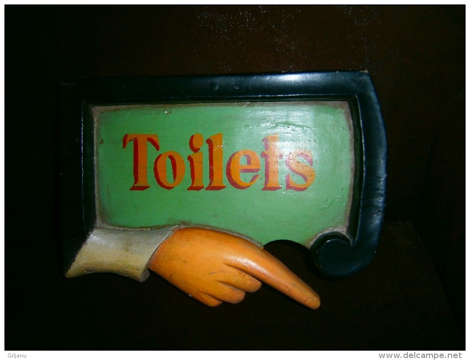 EN BOIS POUR DESIGNER DIRECTION TOILETS - Populaire Kunst